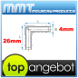Preview: Schlauchverbinder Winkel 4mm