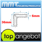 Preview: Schlauchverbinder Winkel 6mm