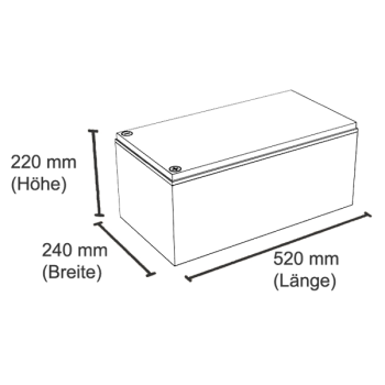 460Ah BullTron Polar LiFePO4 12.8V Akku mit Smart Doppel-BMS, Bluetooth App und Heizung