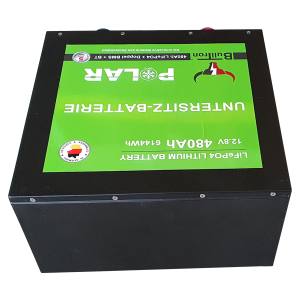 MMT-Industry Products - 300Ah BullTron Polar LiFePO4 12.8V Akku mit Smart  BMS, Bluetooth App und Heizung