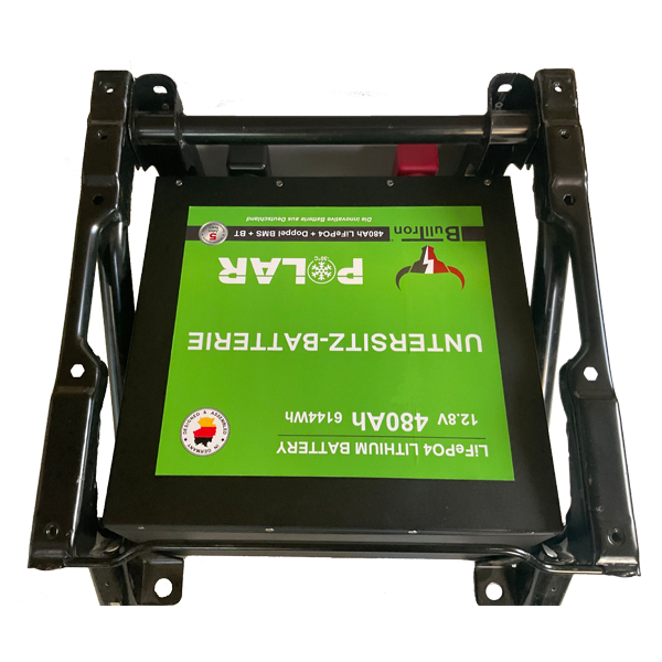 480Ah BullTron Polar LiFePO4 12.8V Akku mit Smart Doppel-BMS, Bluetooth App und Heizung